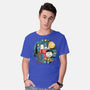Painting The Night-Mens-Basic-Tee-glitchygorilla