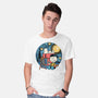 Painting The Night-Mens-Basic-Tee-glitchygorilla