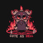 Feeling Cute As Hell-Womens-Fitted-Tee-TechraNova