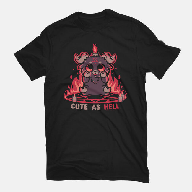 Feeling Cute As Hell-Mens-Basic-Tee-TechraNova