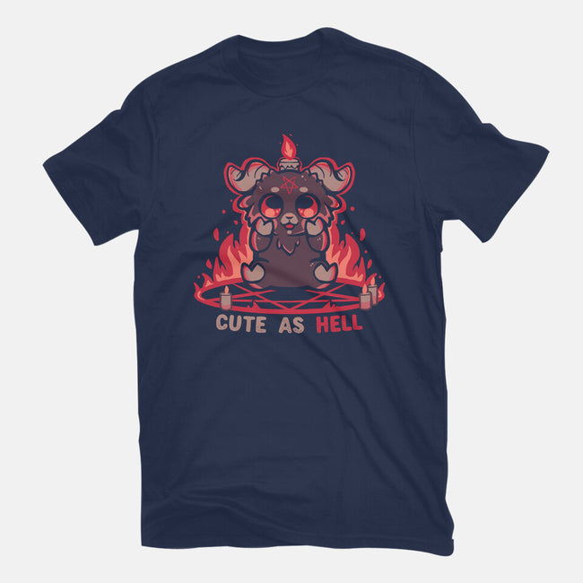 Feeling Cute As Hell-Womens-Fitted-Tee-TechraNova
