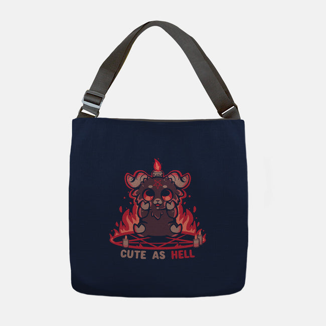 Feeling Cute As Hell-None-Adjustable Tote-Bag-TechraNova