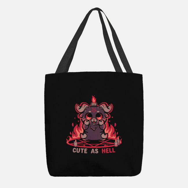Feeling Cute As Hell-None-Basic Tote-Bag-TechraNova