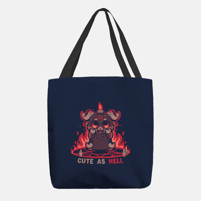 Feeling Cute As Hell-None-Basic Tote-Bag-TechraNova