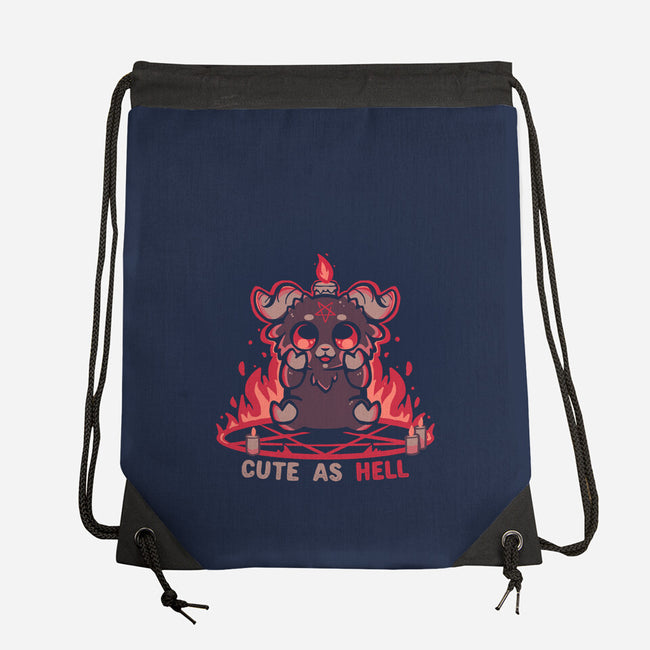 Feeling Cute As Hell-None-Drawstring-Bag-TechraNova