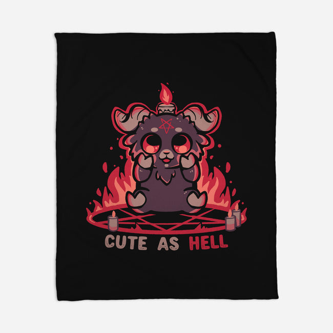 Feeling Cute As Hell-None-Fleece-Blanket-TechraNova