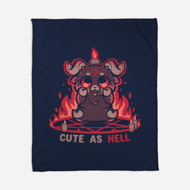 Feeling Cute As Hell-None-Fleece-Blanket-TechraNova