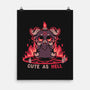 Feeling Cute As Hell-None-Matte-Poster-TechraNova