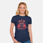 Feeling Cute As Hell-Womens-Fitted-Tee-TechraNova