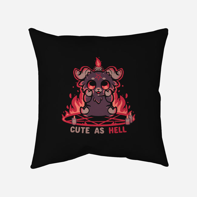 Feeling Cute As Hell-None-Removable Cover w Insert-Throw Pillow-TechraNova