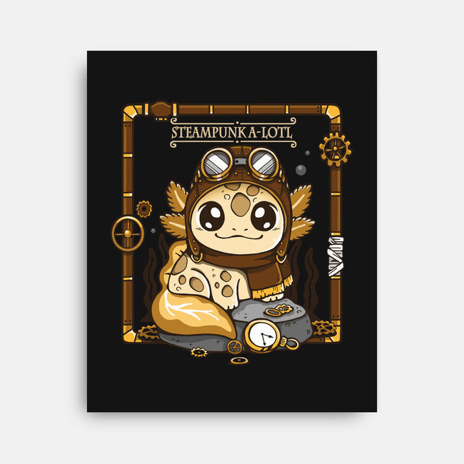 Steampunk A-lotl-None-Stretched-Canvas-Vallina84