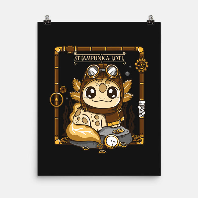 Steampunk A-lotl-None-Matte-Poster-Vallina84