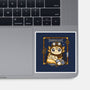 Steampunk A-lotl-None-Glossy-Sticker-Vallina84
