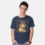 Steampunk A-lotl-Mens-Basic-Tee-Vallina84