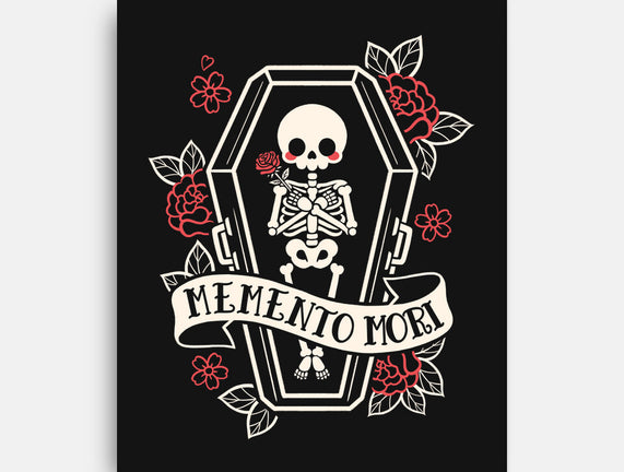 Memento Mori Cute Skeleton