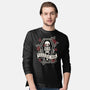 Memento Mori Cute Skeleton-Mens-Long Sleeved-Tee-NemiMakeit