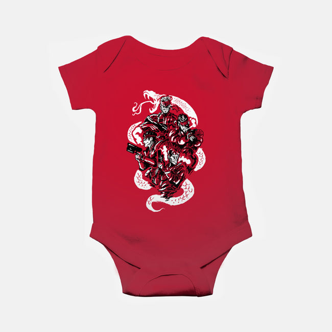 Snake Legacy-Baby-Basic-Onesie-demonigote
