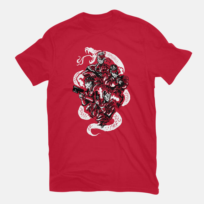 Snake Legacy-Womens-Fitted-Tee-demonigote