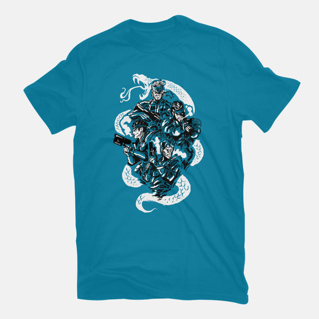 Snake Legacy-Womens-Fitted-Tee-demonigote