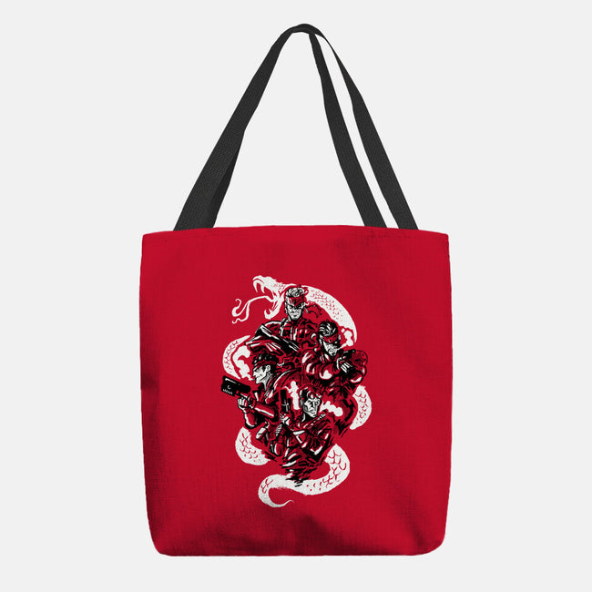 Snake Legacy-None-Basic Tote-Bag-demonigote