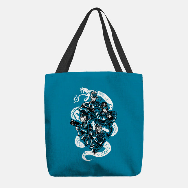 Snake Legacy-None-Basic Tote-Bag-demonigote