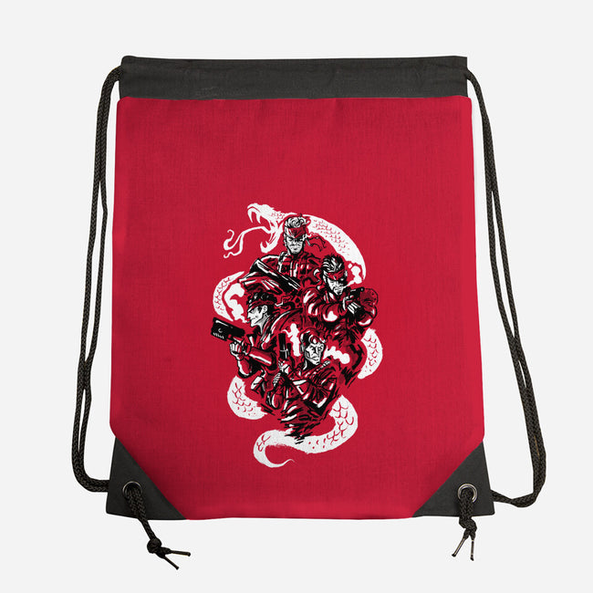 Snake Legacy-None-Drawstring-Bag-demonigote