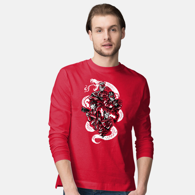 Snake Legacy-Mens-Long Sleeved-Tee-demonigote