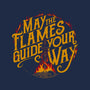 May The Flames-Womens-Fitted-Tee-yumie