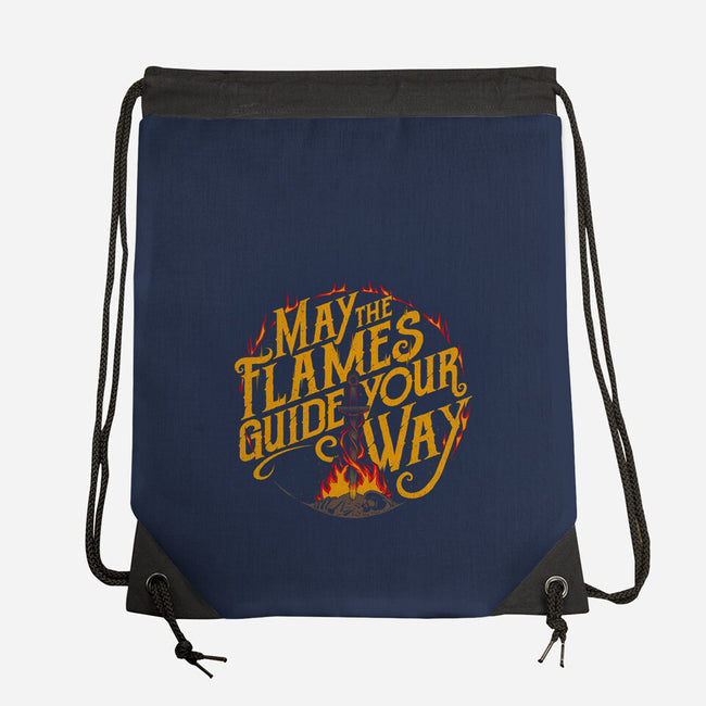 May The Flames-None-Drawstring-Bag-yumie