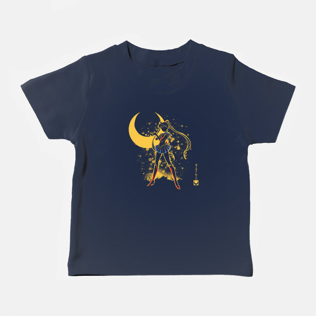 Moon Girl-Baby-Basic-Tee-yumie