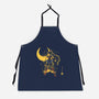 Moon Girl-Unisex-Kitchen-Apron-yumie