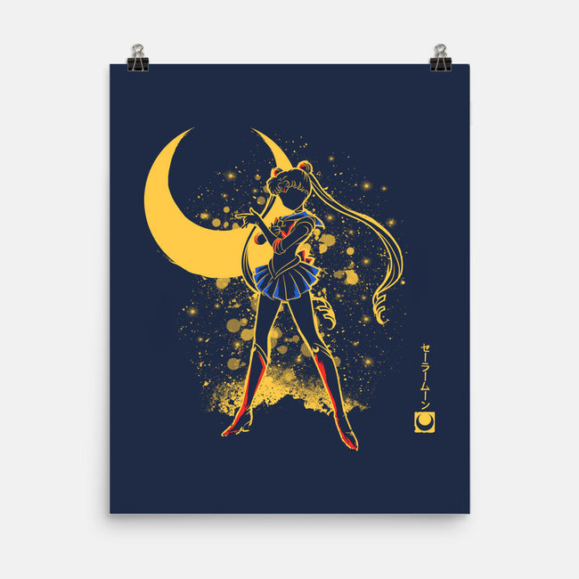 Moon Girl-None-Matte-Poster-yumie