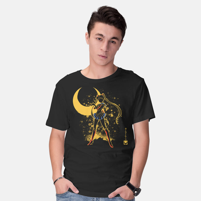 Moon Girl-Mens-Basic-Tee-yumie