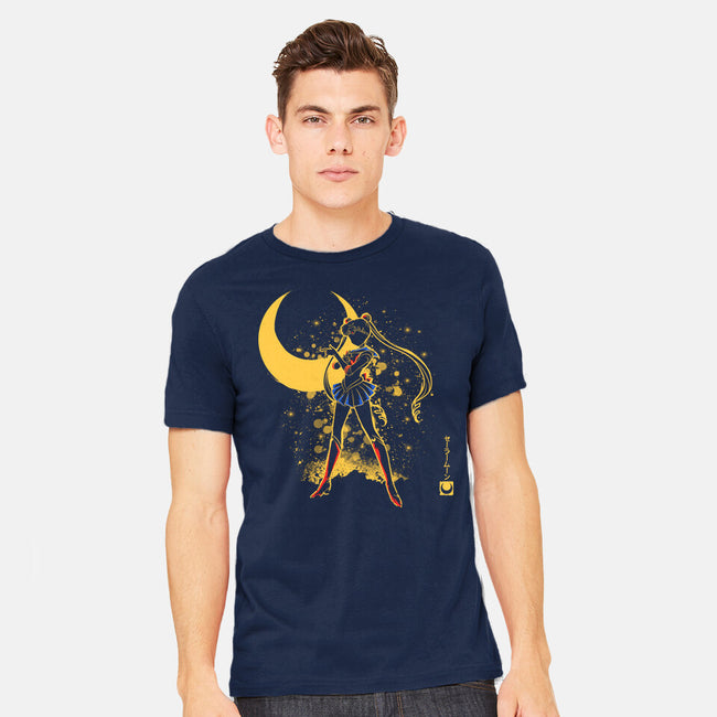 Moon Girl-Mens-Heavyweight-Tee-yumie