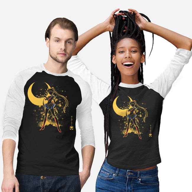 Moon Girl-Unisex-Baseball-Tee-yumie