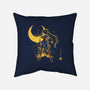 Moon Girl-None-Removable Cover w Insert-Throw Pillow-yumie