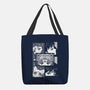 Moon And Planets-None-Basic Tote-Bag-yumie