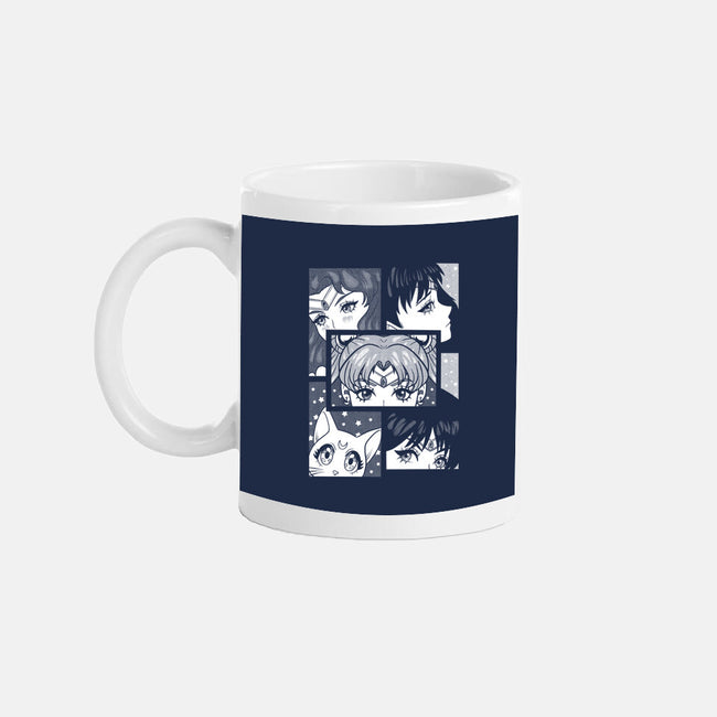 Moon And Planets-None-Mug-Drinkware-yumie