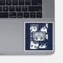 Moon And Planets-None-Glossy-Sticker-yumie
