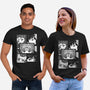 Moon And Planets-Unisex-Basic-Tee-yumie