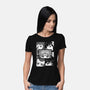 Moon And Planets-Womens-Basic-Tee-yumie