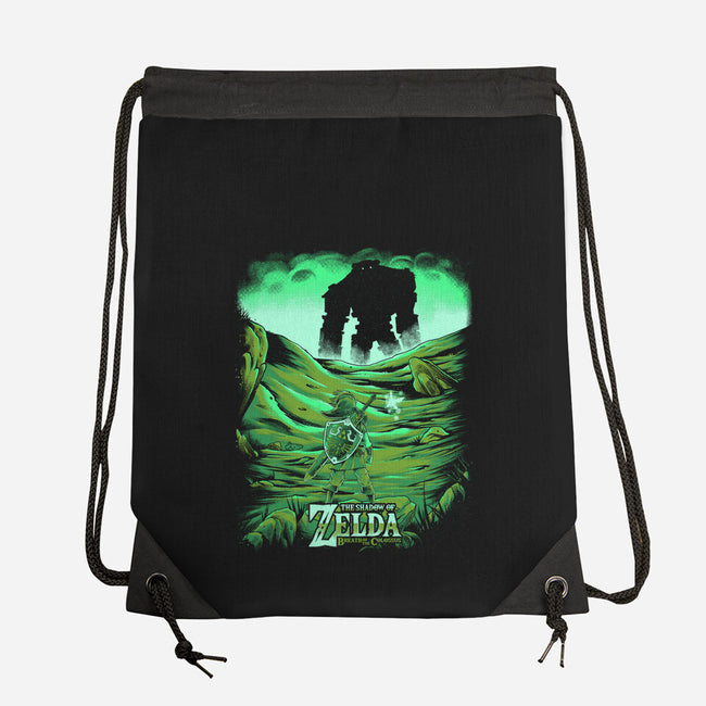 The Shado Of Zelda-None-Drawstring-Bag-yumie