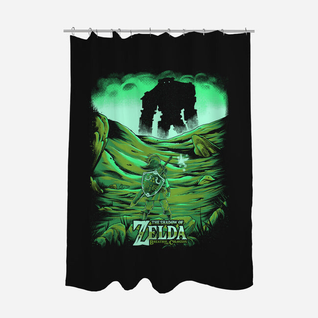 The Shado Of Zelda-None-Polyester-Shower Curtain-yumie