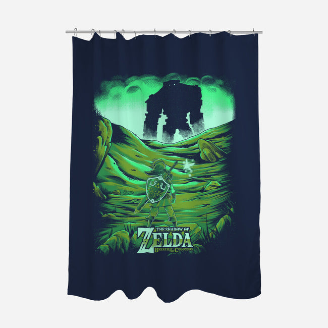 The Shado Of Zelda-None-Polyester-Shower Curtain-yumie