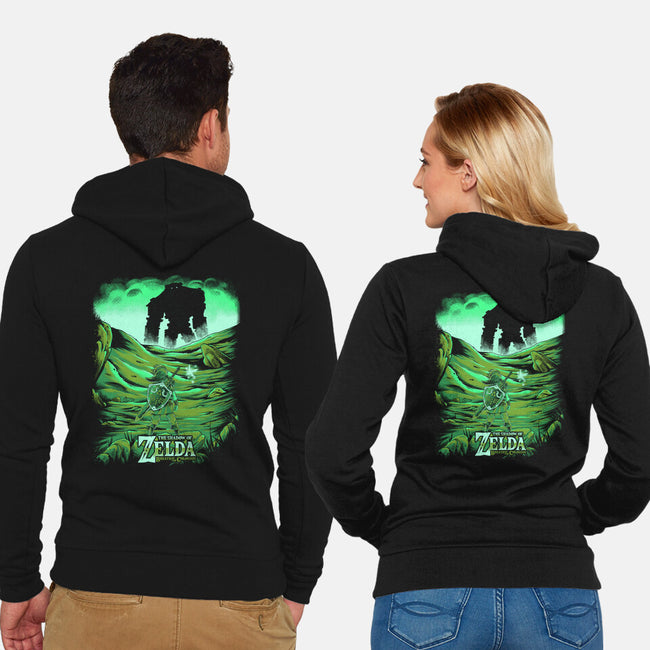 The Shado Of Zelda-Unisex-Zip-Up-Sweatshirt-yumie