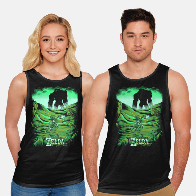 The Shado Of Zelda-Unisex-Basic-Tank-yumie