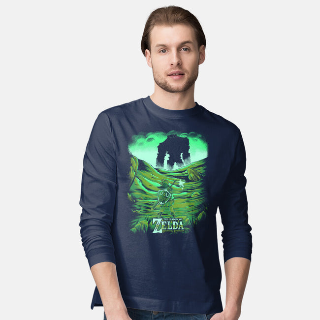 The Shado Of Zelda-Mens-Long Sleeved-Tee-yumie