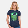 The Shado Of Zelda-Womens-Fitted-Tee-yumie