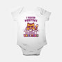 I Need A Vacation-Baby-Basic-Onesie-kg07