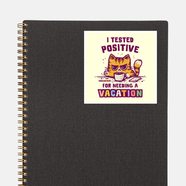 I Need A Vacation-None-Glossy-Sticker-kg07